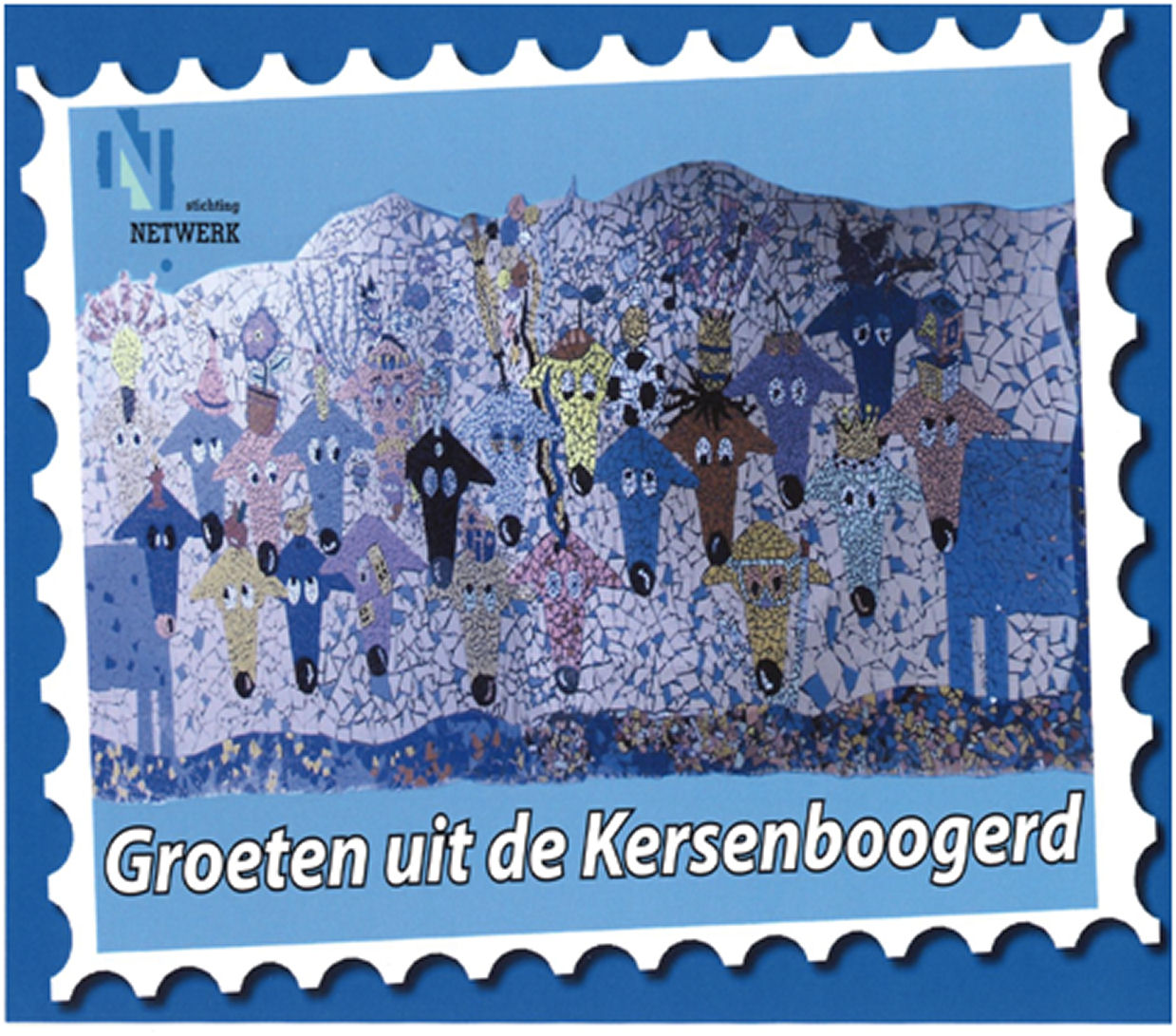 Nieuw mozaïek tunnel Kersenboogerd