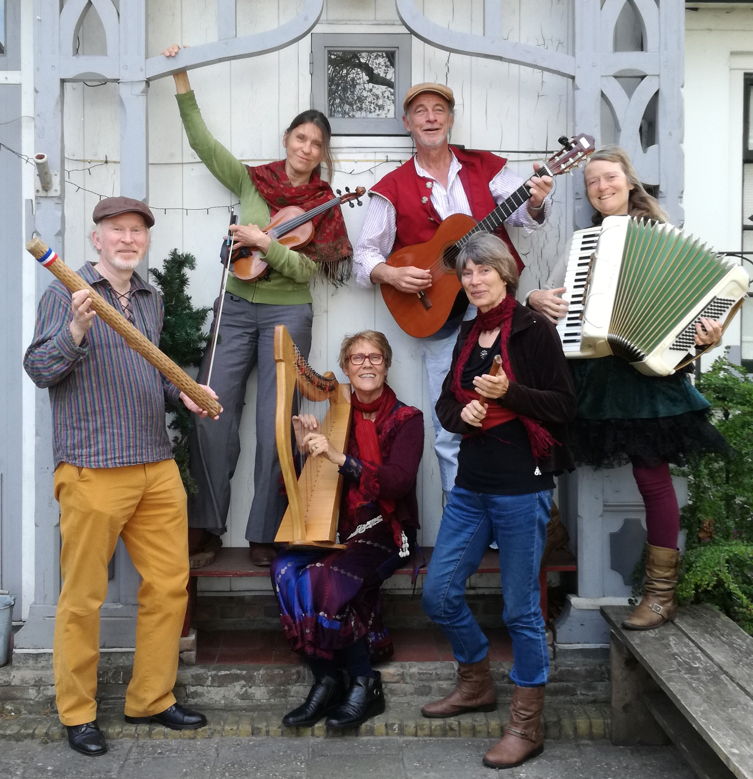 Het binnenmuseum vult zich met muziek