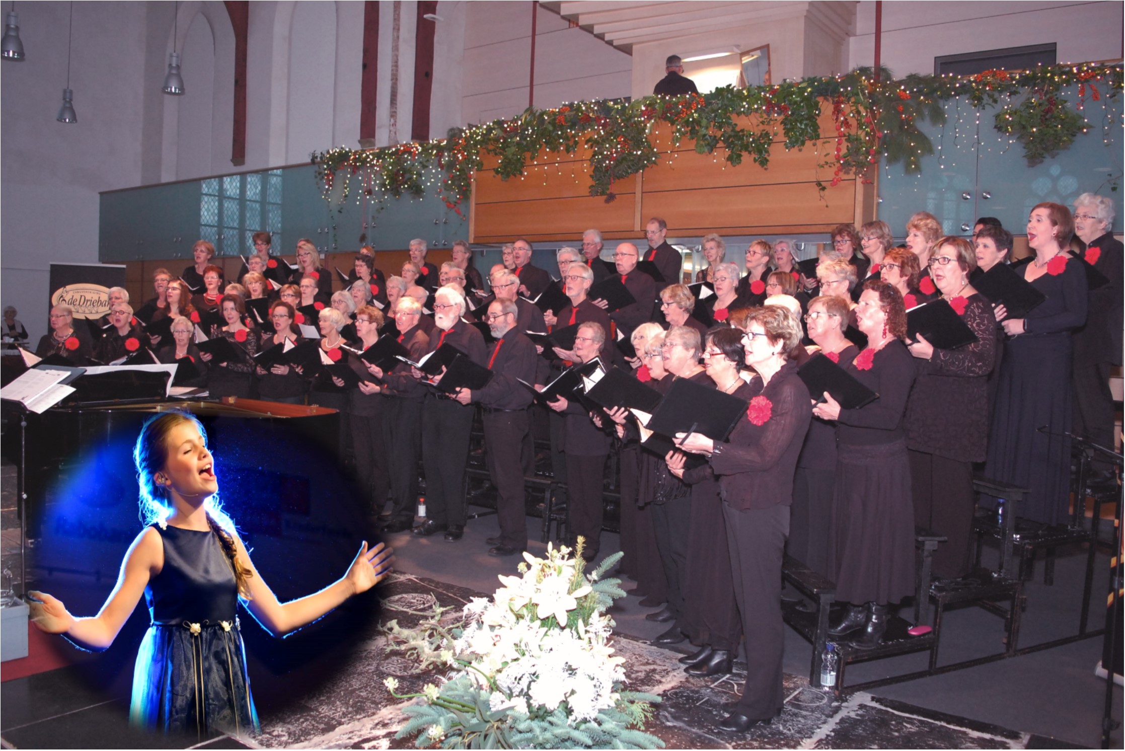 Kerstconcert Driebankoor met Sterre van Boxtel