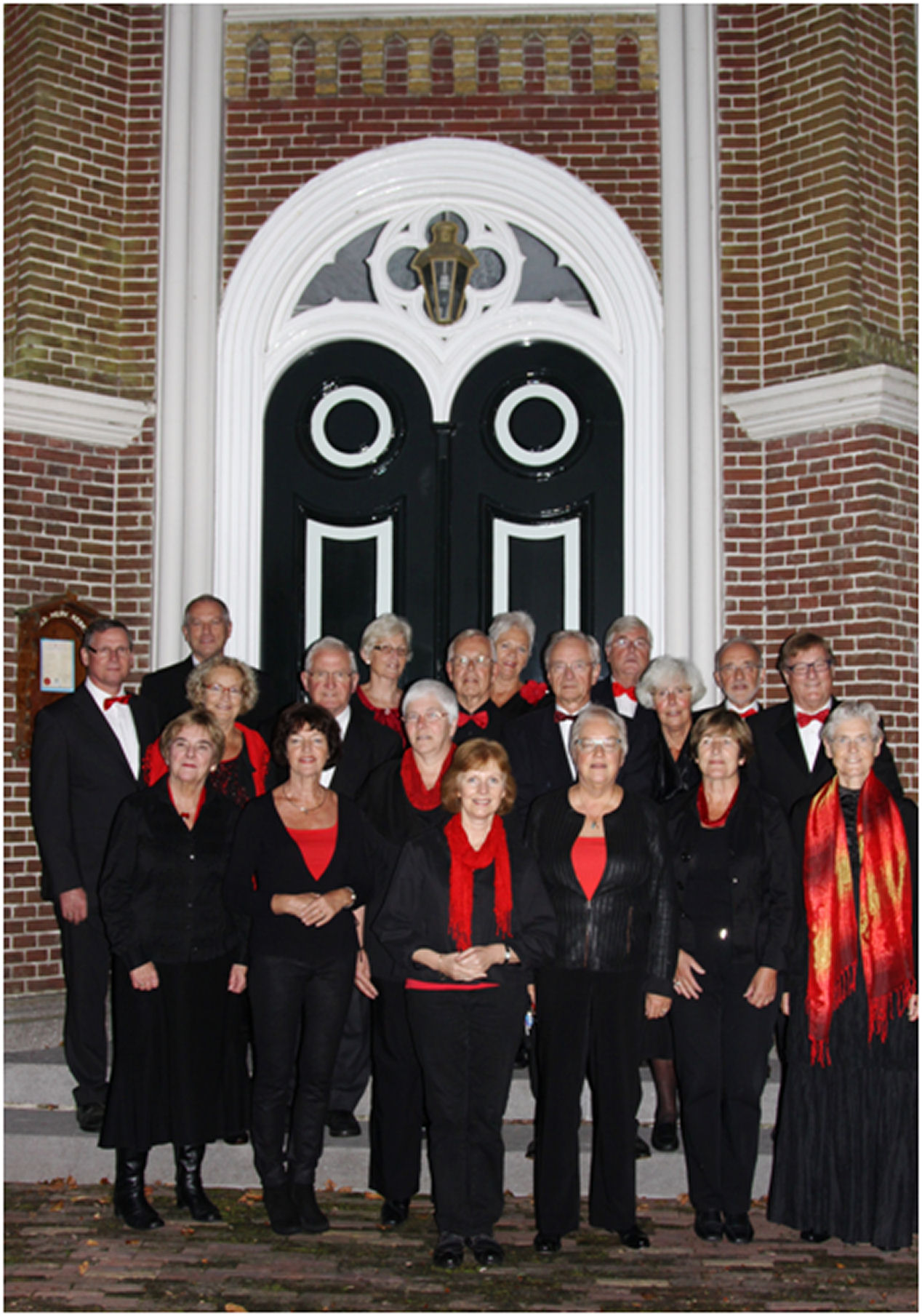 Kerstsamenzang in dorpskerk Zwaag