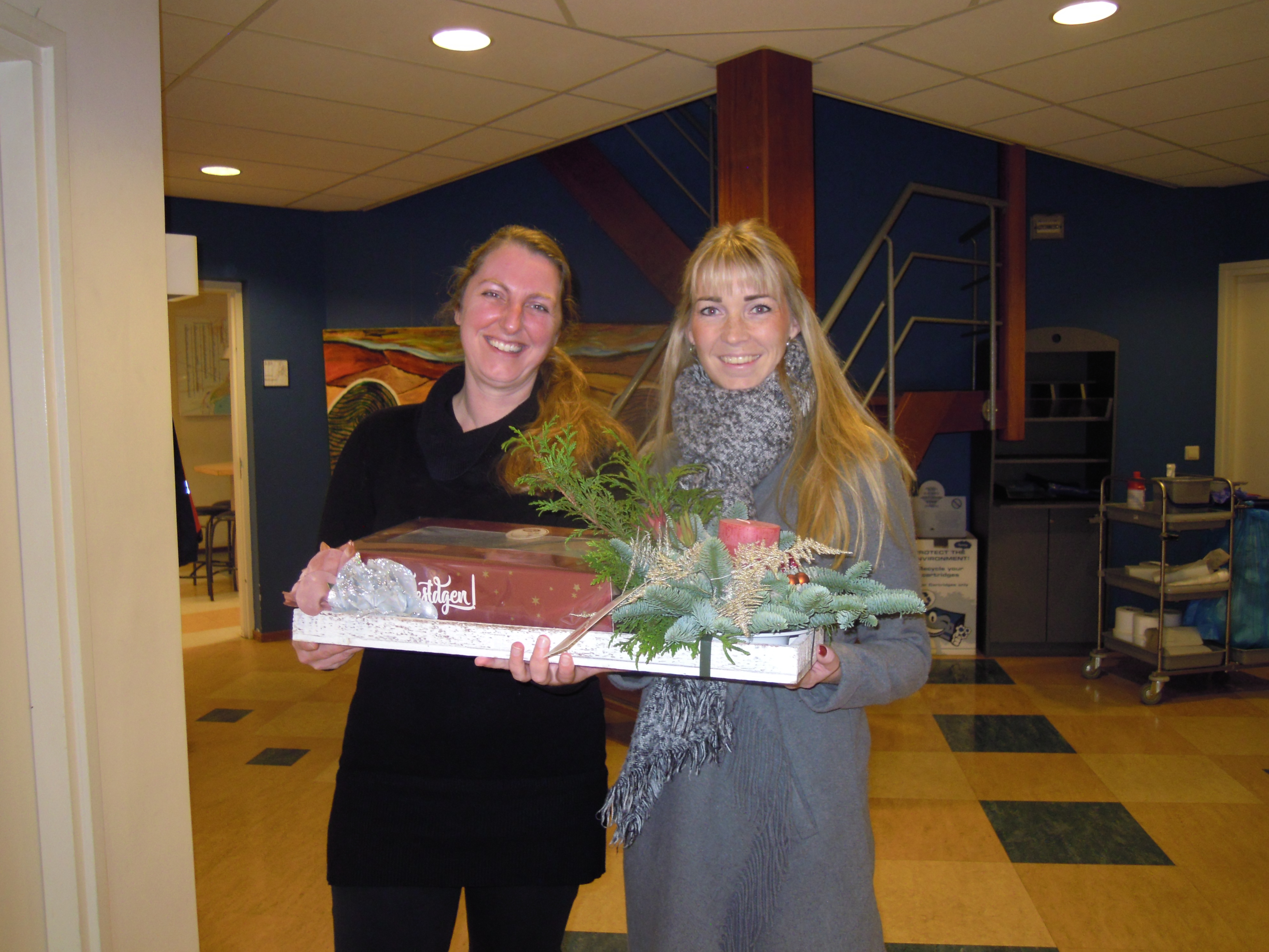 Kerstgeschenk strooiwagenchauffers