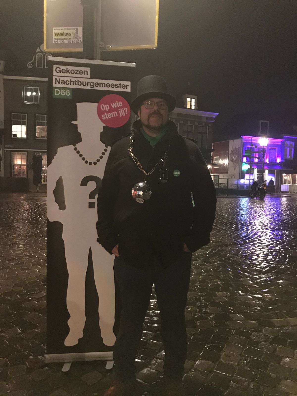 D66 zoekt nachtburgemeester Hoorn