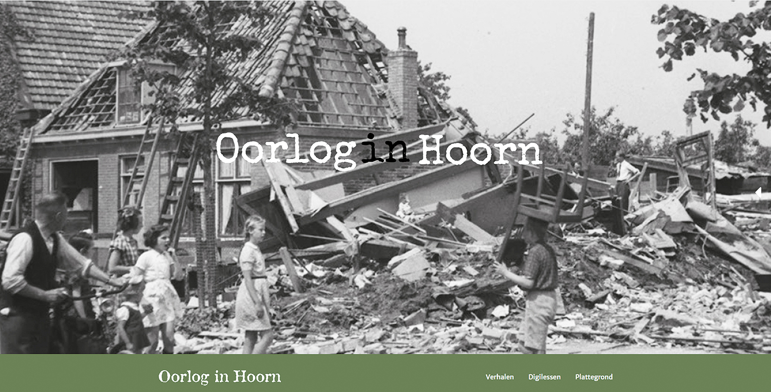 Website Oorlog in Hoorn verzamelt alle oorlogsverhalen