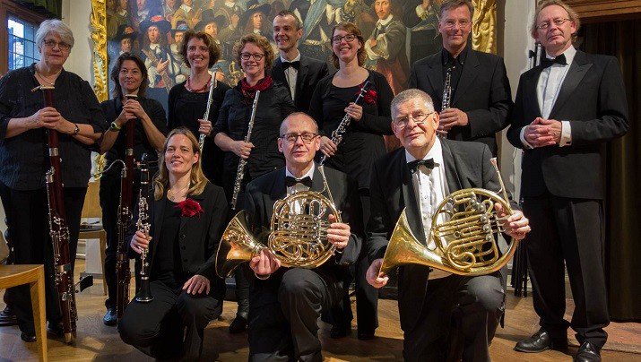 Ensemble Excelsior in schutterijzaal Westfries Museum