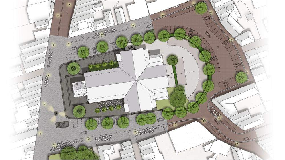 Ontwerp Kerkpleinplein is klaar
