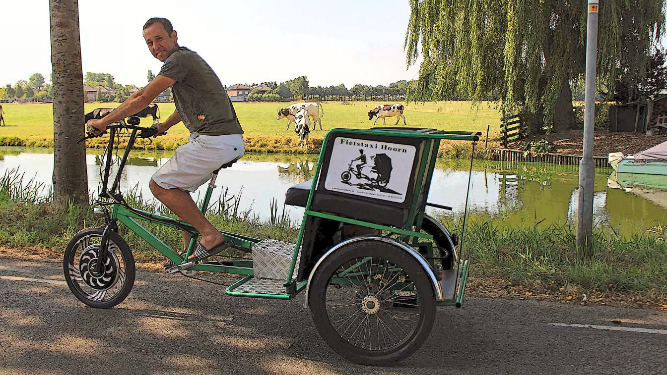 Fietstaxi Hoorn trapt af