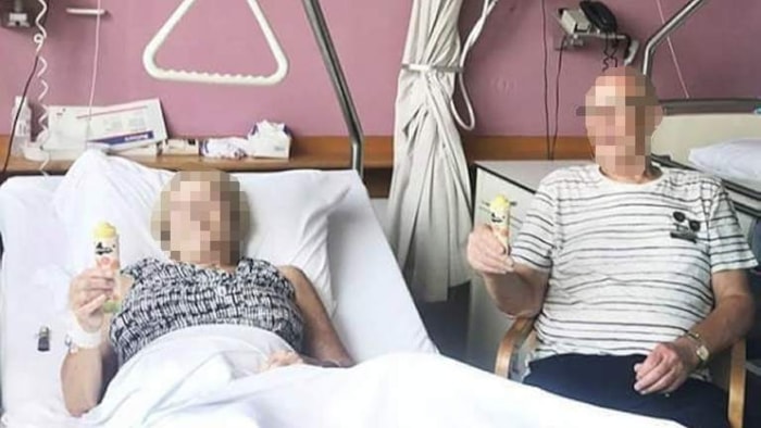 Servicemedewerkers deelden ijsjes uit