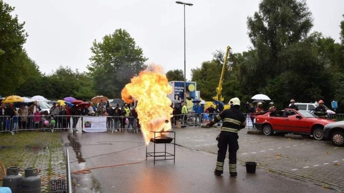 Brandweerdemonstratie