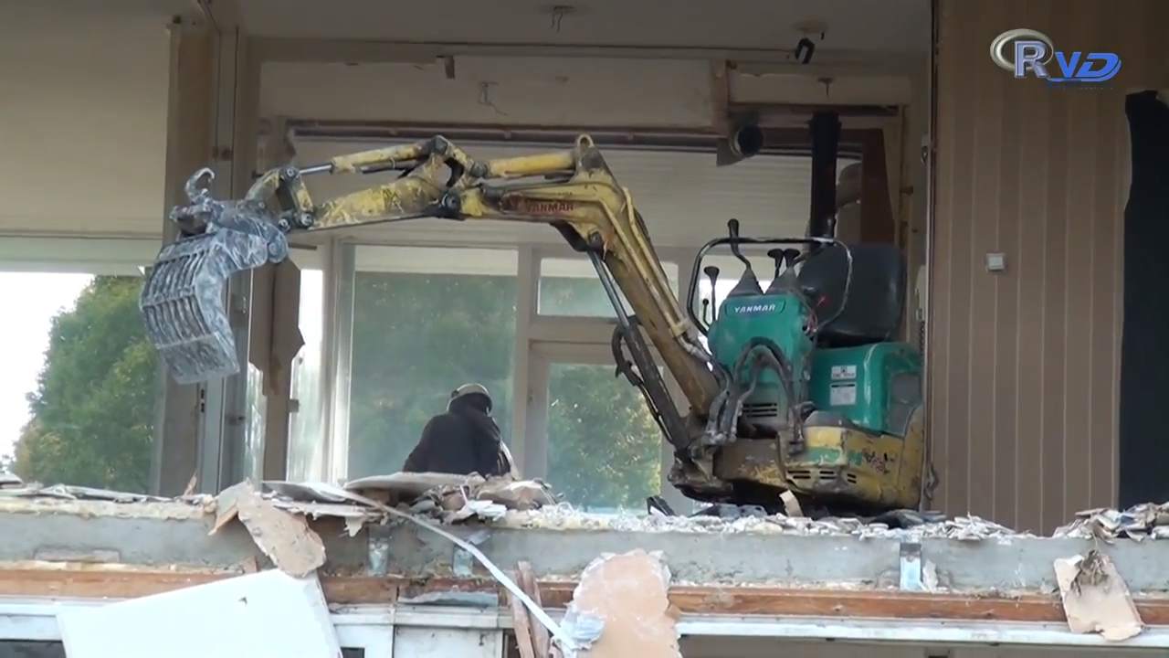 Slopen en afkoppelen zoals je het anders nooit ziet (Video)