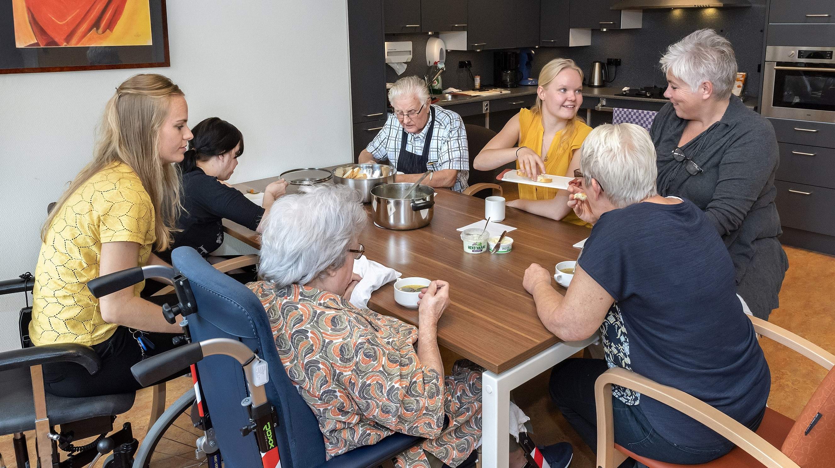 Omring introduceert kookgroep voor revalidanten