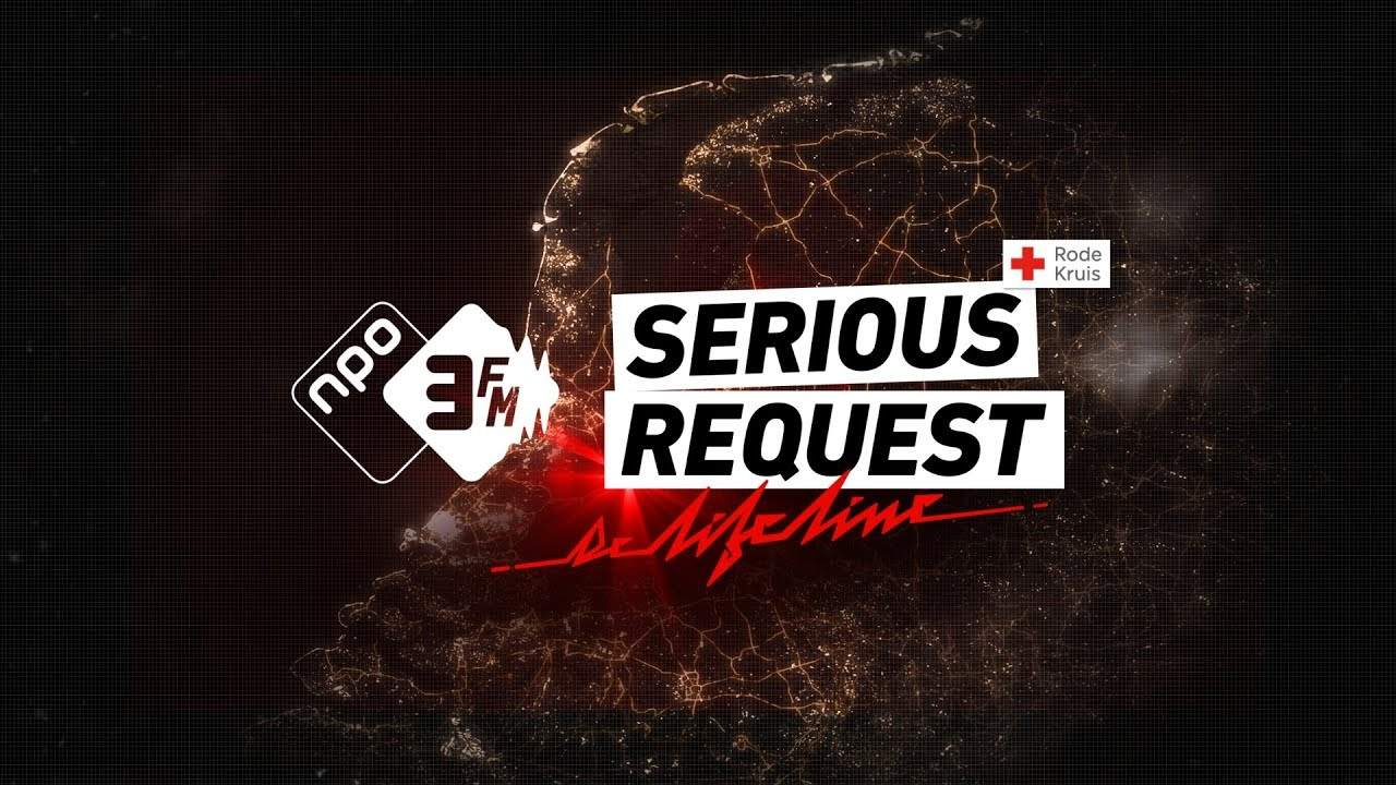 Global Goals-cheque voor Serious Request: Lifeline