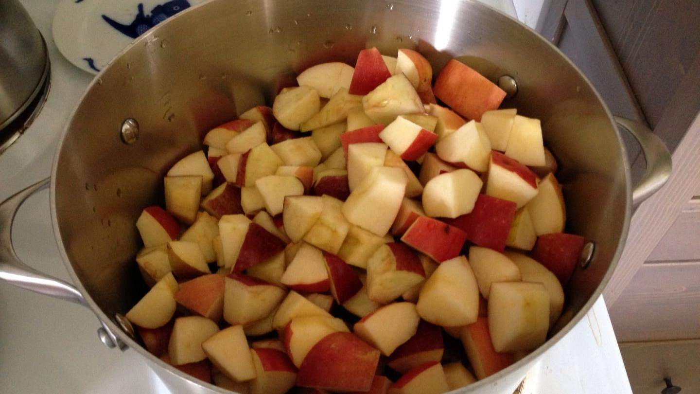 Smullen van ouderwetse appelflap anders