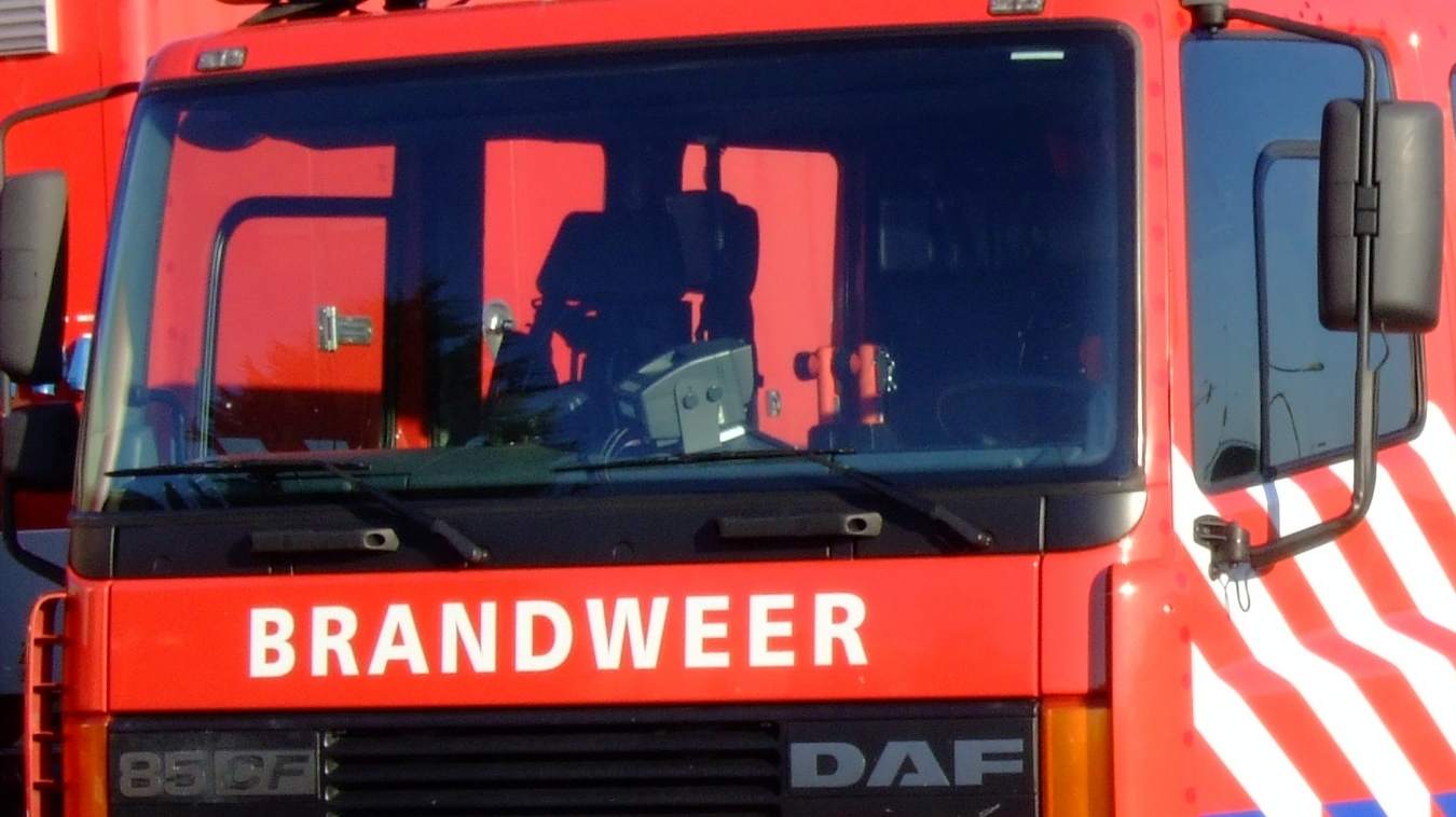 Brand op zolder van bovenwoning
