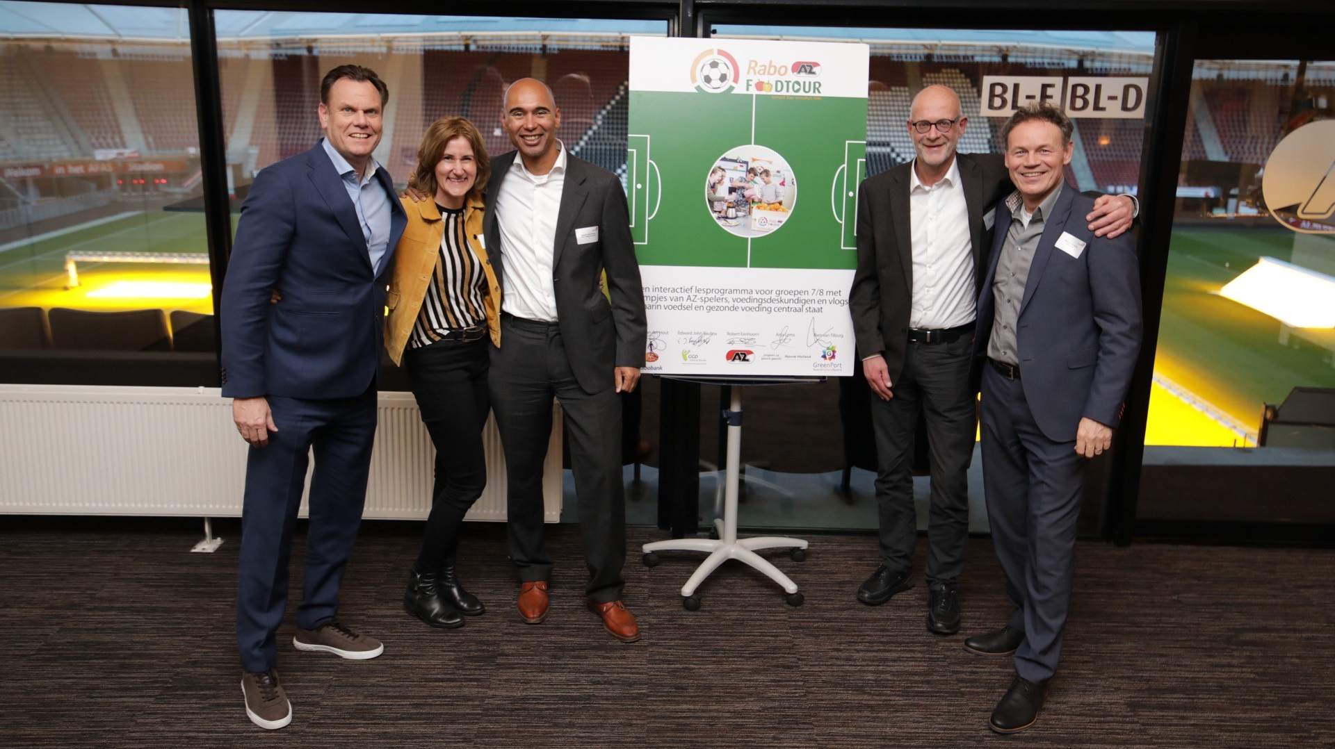 JOGG-regio Noord-Holland en GGD Hollands Noorden sluiten zich aan bij Rabo AZ Foodtour