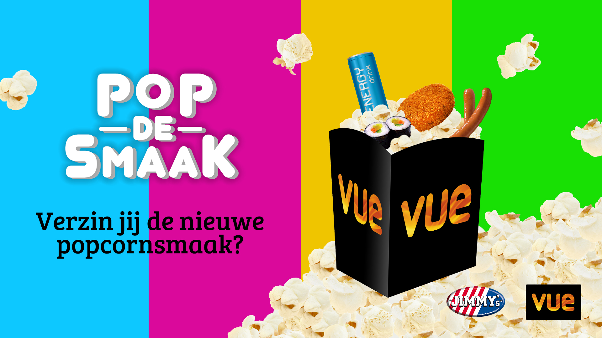 VUE lanceert 'Pop de Smaak' campagne 