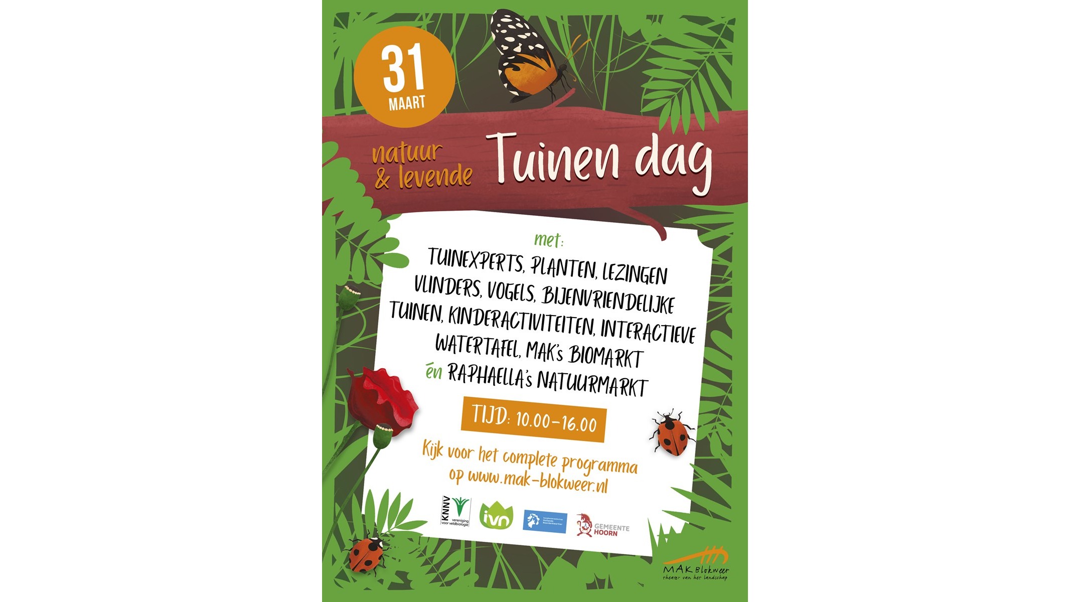 Wek je tuin tot leven op de Natuur- en Levende Tuinen-dag