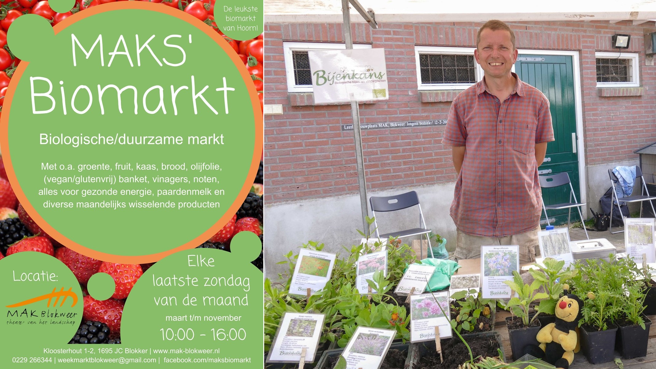 Een nieuwe lente voor MAKS’ Biomarkt