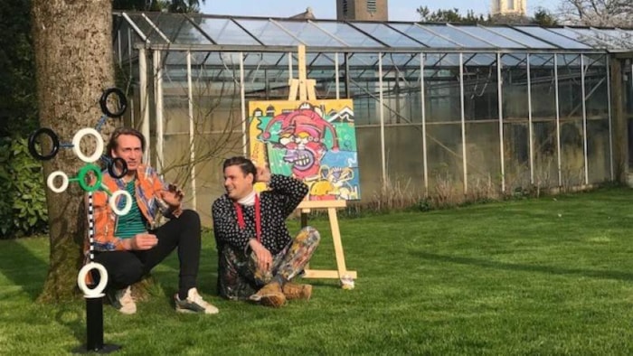 Kunst in de kas