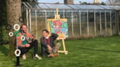 Kunst in de kas