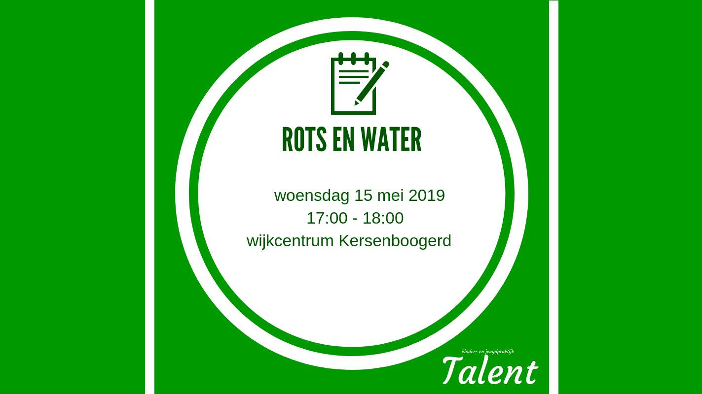 Rots en Watertraining