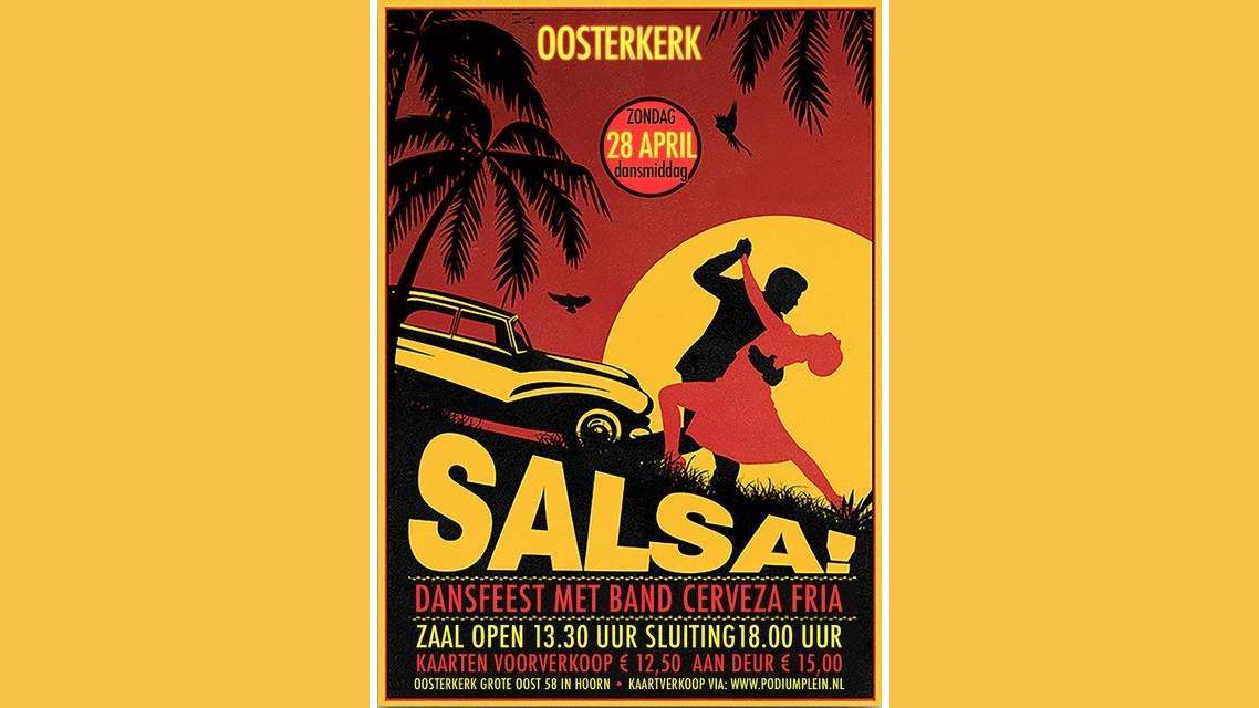 Salsa dansfestijn in de Oosterkerk