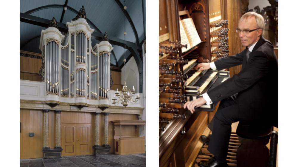 Orgelconcert Jaap Zwart in NH kerk Venhuizen