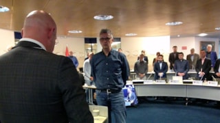 Willem Kukler wordt geinstalleer 7 mei 2019
