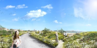 2-Stadsstrand Hoorn - 3D_Recreatief oeverdijk
