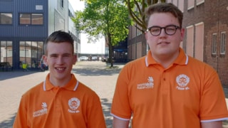 RobinBerkhout (links) BasKlarenbeek (rechts)