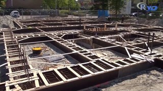 Bekisting van de fundering