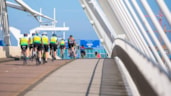 weg uit de fietsfile