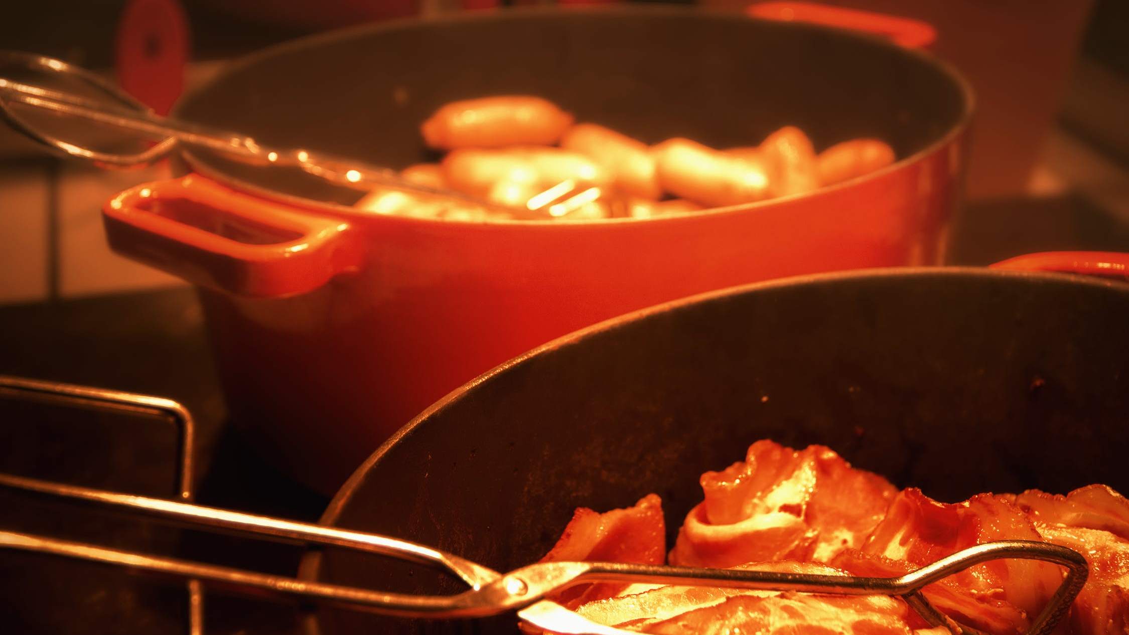 Leerlingen koken met Lucas Rive en Peter Bruins