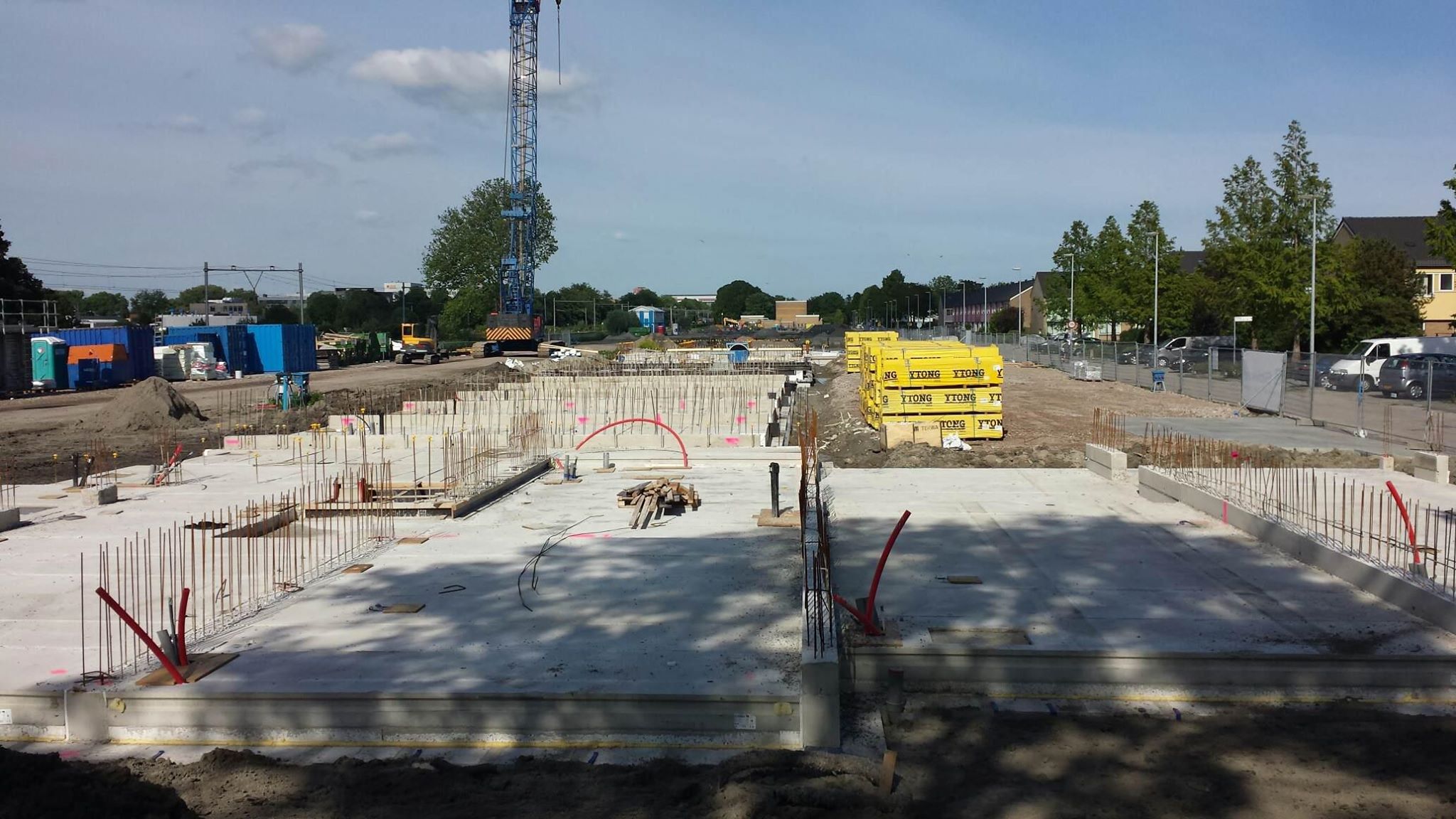 Bouw van Siriusflats begint vorm te krijgen