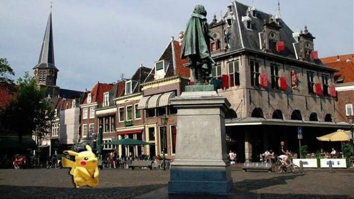 Pokemon op de Rode Steen