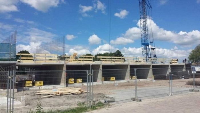 Siriusstraat 21 juni 2019 zes bouwblokken