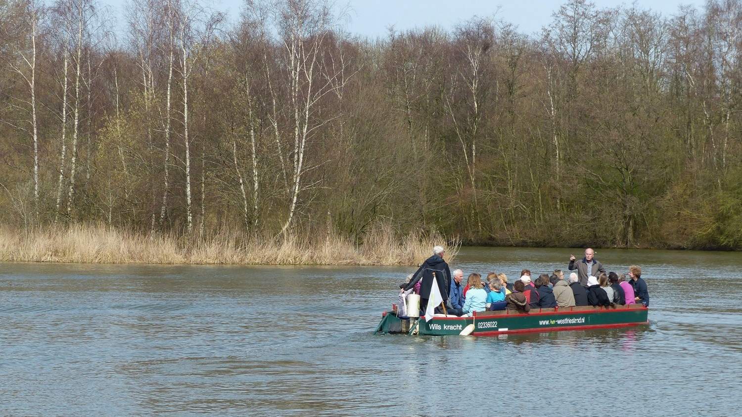 Varen door de polder