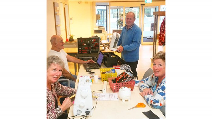 Repaircafe in De Zaagtand