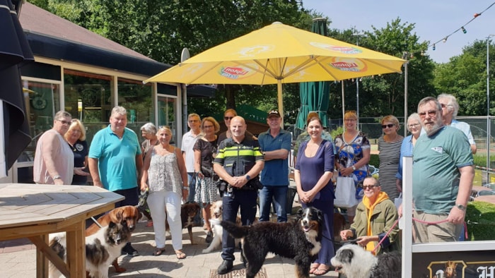 Bijeenkomst bij tennisvereniging de Hulk