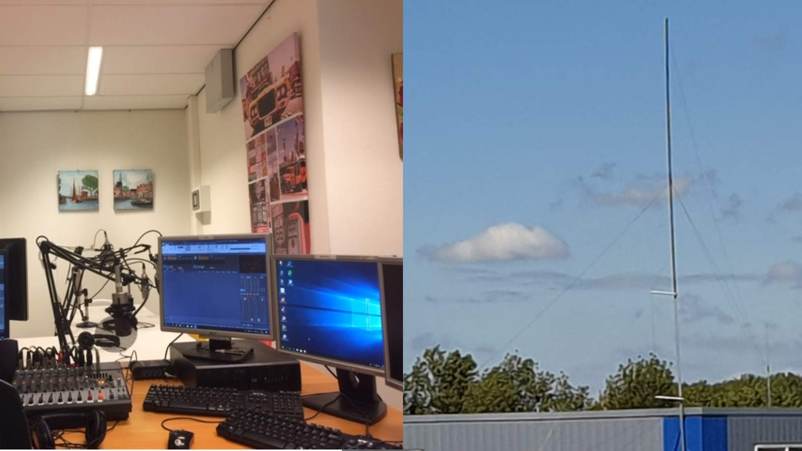 Zaterdag in Radio Actueel Roger Tonnaer, Roy Drommel en Calvin de Groot