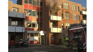 Appartementencomplex aan De Luifel - Foto Wijkagent Mark Weg