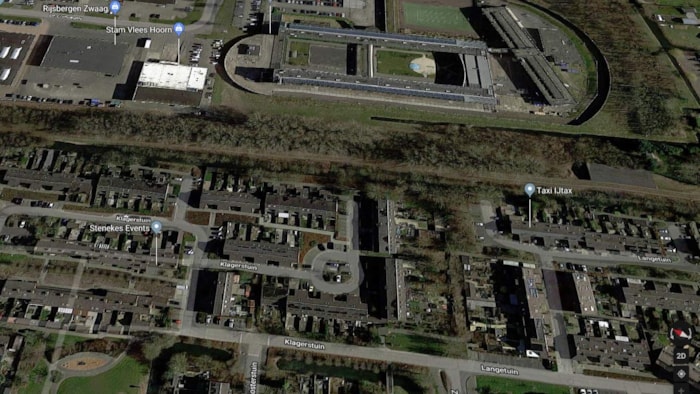 Overzicht Klagerstuin - Google maps