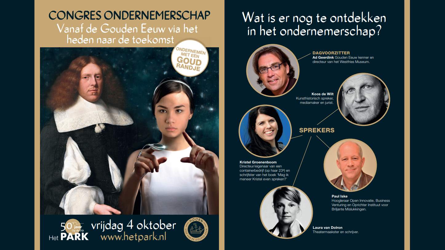 Congres ondernemerschap in Schouwburg Het Park
