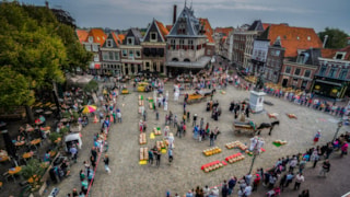 Kaasmarkt in Hoorn