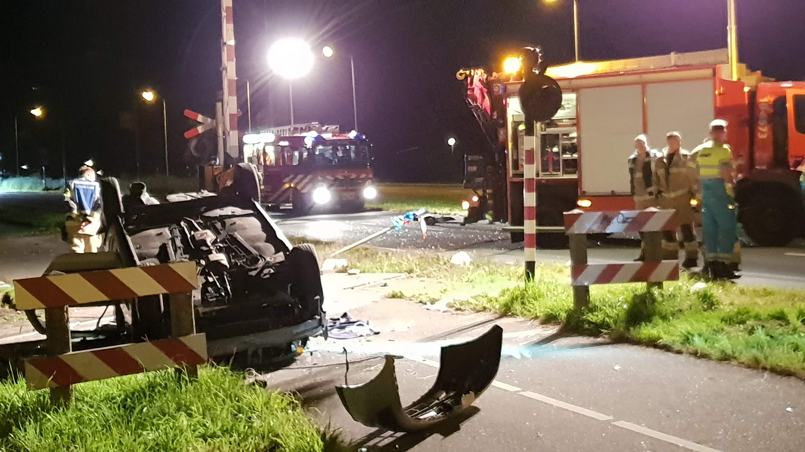 Politie zoekt getuigen ongeval op spoorwegovergang