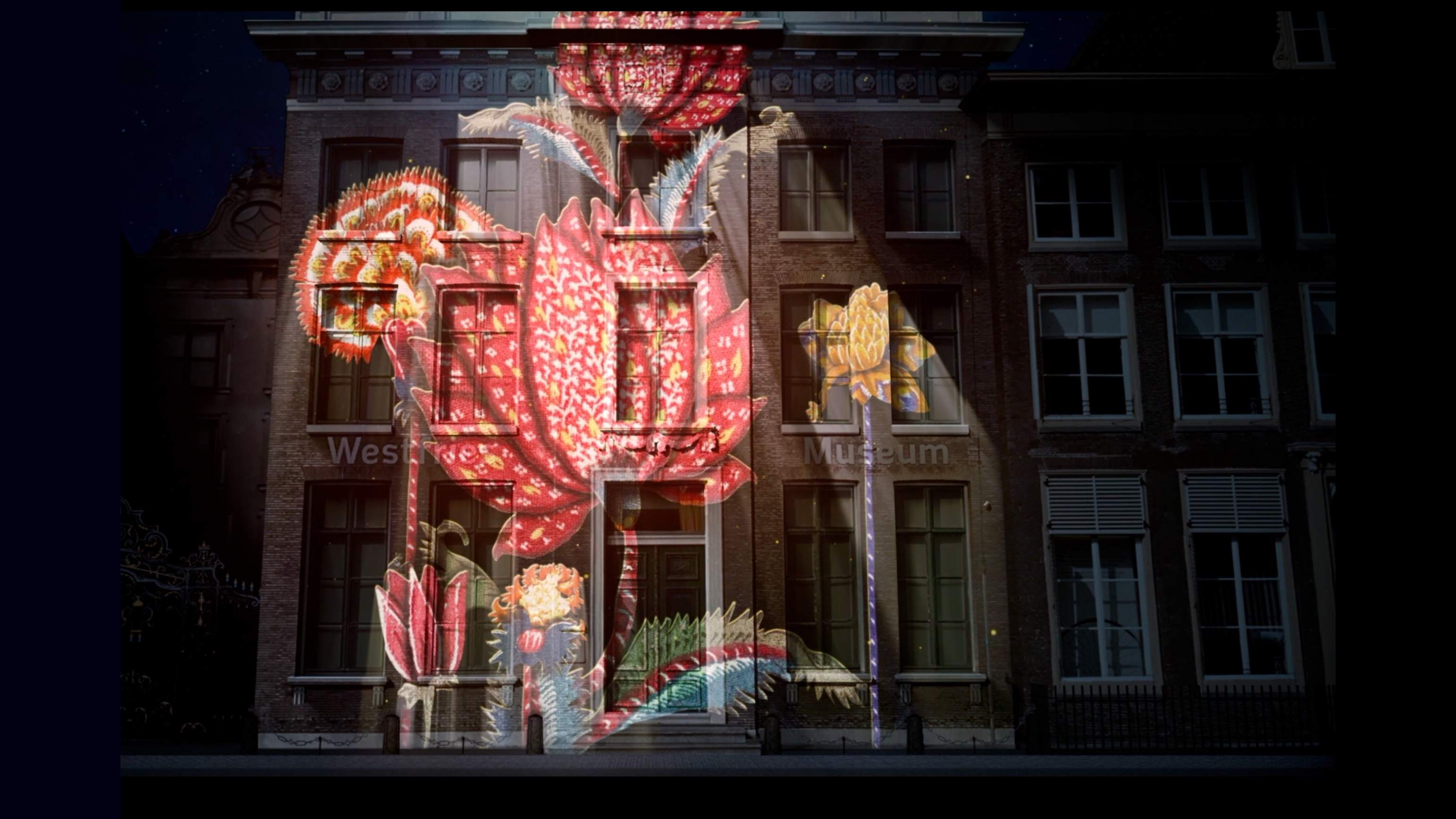 Unieke videoshow op gevel Westfries Museum