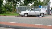 Fietser aangereden op de Marowijne 6