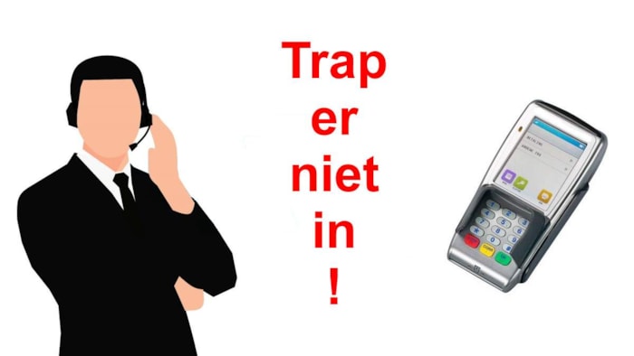 Trap er niet in