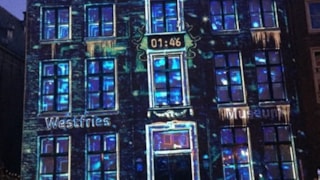 Videoshow op de gevel van Westfries Museum 2