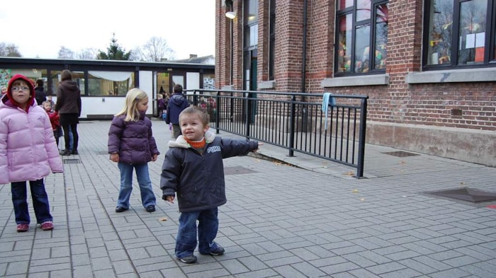 De eerste schooldag