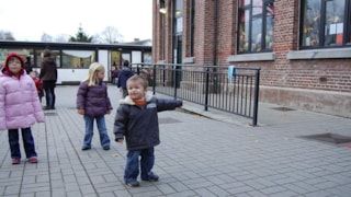De eerste schooldag
